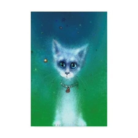 Trademark Fine Art RUNA 'Alone Again' Canvas Art, 16x24 ALI21665-C1624GG
